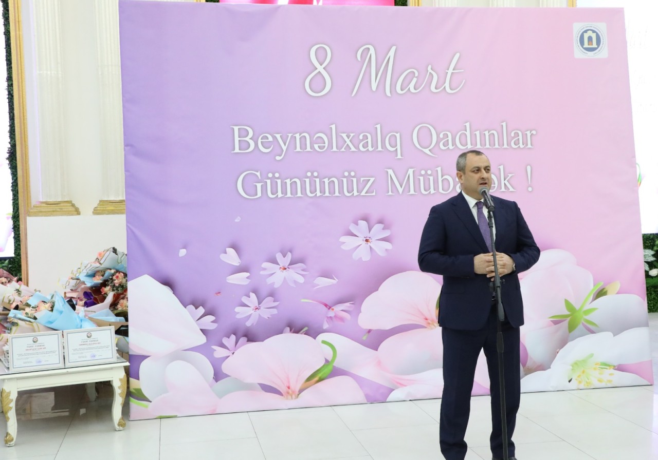 Suraxanıda Beynəlxalq Qadınlar Günü qeyd olundu - FOTOLAR